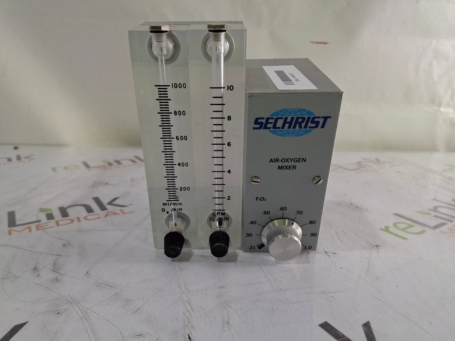 Sechrist 3500 Low Flow Air-Oxygen Mixer