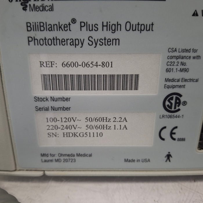 Ohmeda Medical Ohmeda Medical BiliBlanket Plus Phototherapy System Infant Warmers and Incubators reLink Medical