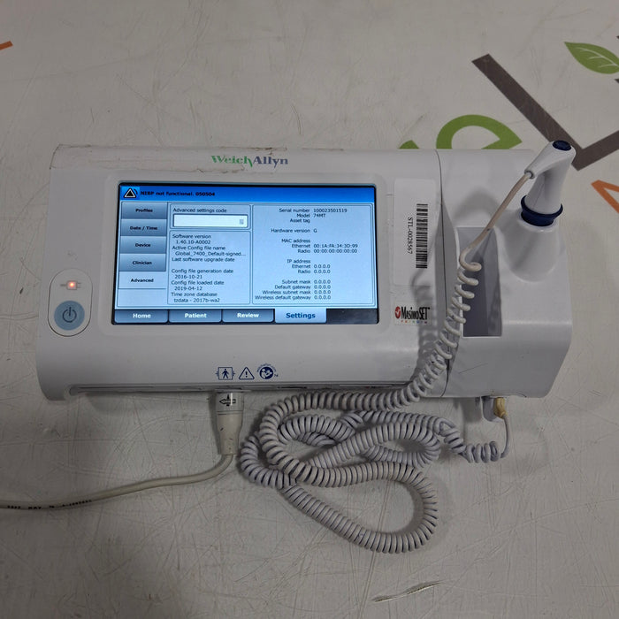 Welch Allyn Welch Allyn Connex Spot 74MT Vital Signs Monitor Monitor Patient Monitors reLink Medical