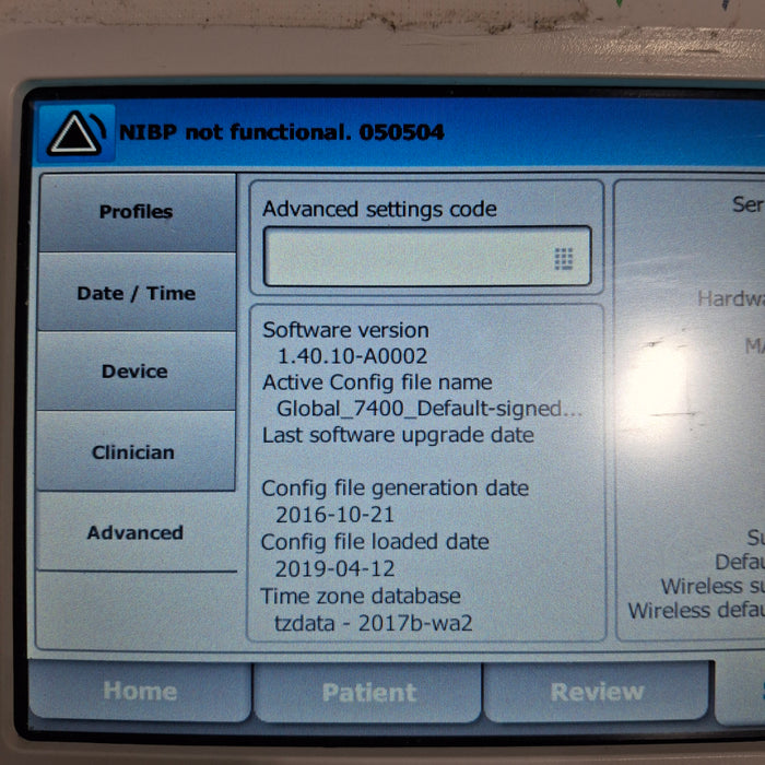 Welch Allyn Welch Allyn Connex Spot 74MT Vital Signs Monitor Monitor Patient Monitors reLink Medical