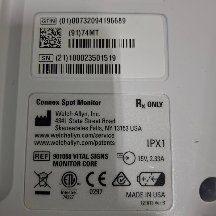Welch Allyn Welch Allyn Connex Spot 74MT Vital Signs Monitor Monitor Patient Monitors reLink Medical