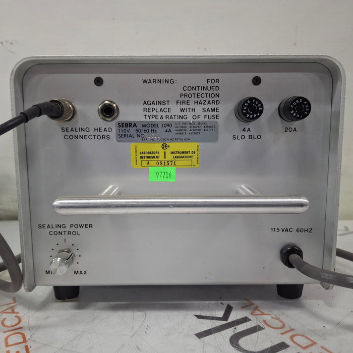 Sebra 1090 Tube Sealer