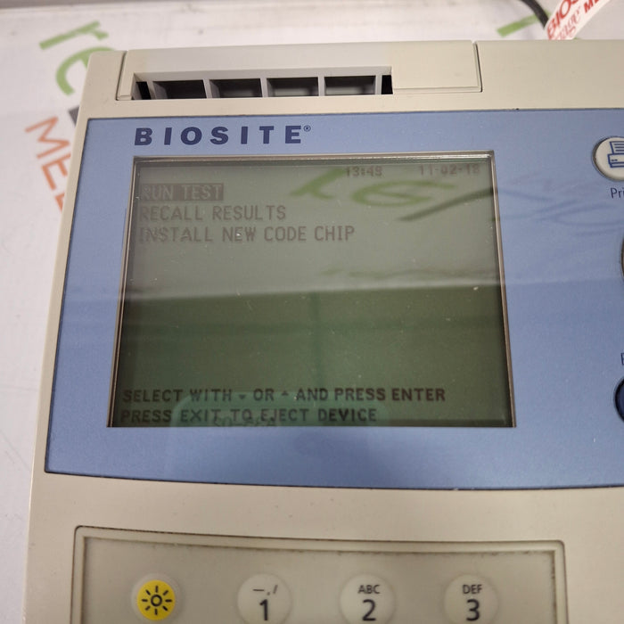 Biosite Inc. Triage MeterPro Rapid Testing Platform