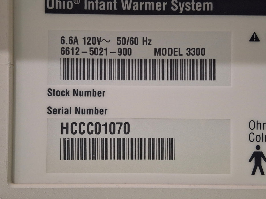 Ohmeda Medical Ohmeda Medical Panda 3300 Infant Warmer Infant Warmers and Incubators reLink Medical