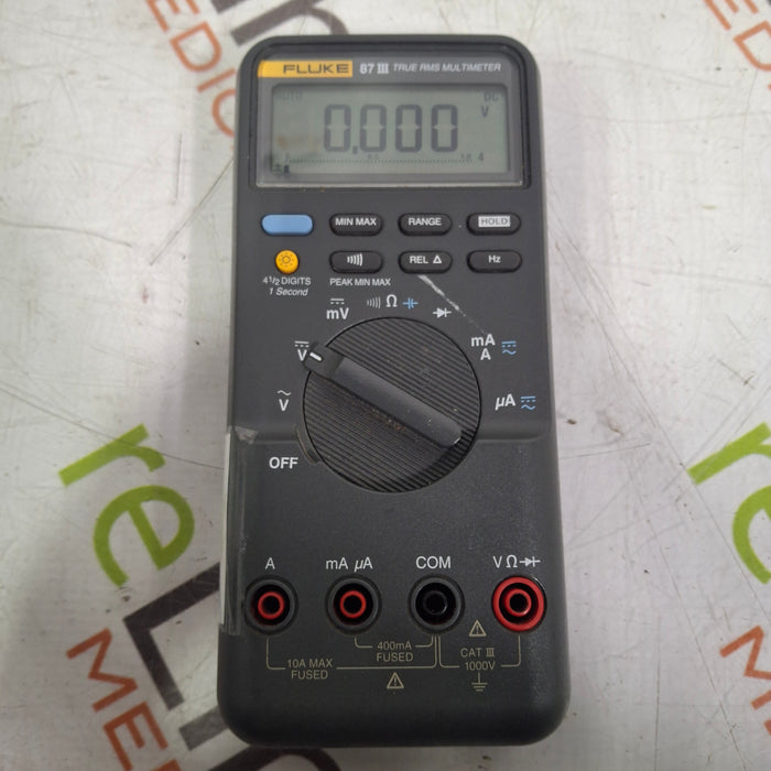 Fluke Fluke 87 III Digital Multimeter Test Equipment reLink Medical