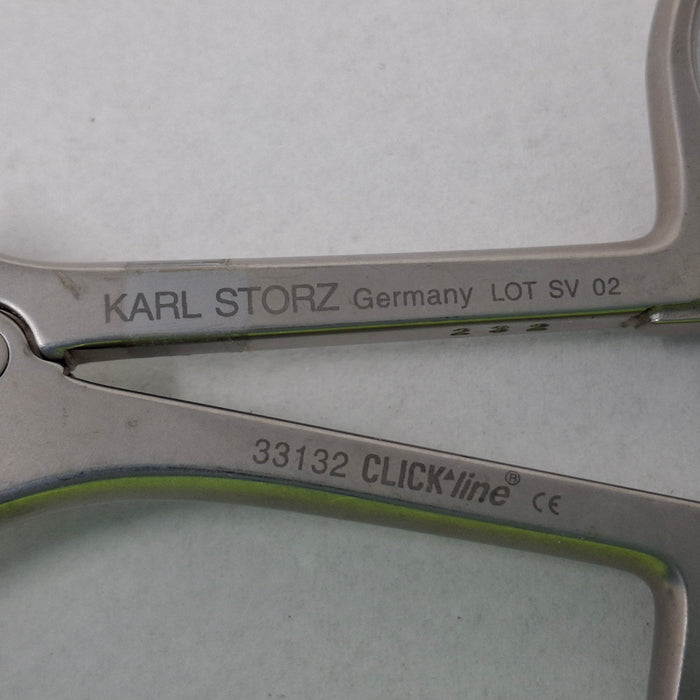 Karl Storz Karl Storz 33132 Clickline Metal Handle with Swing-Away Ratchet Surgical Instruments reLink Medical