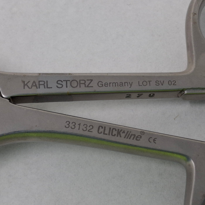 Karl Storz Karl Storz 33132 Clickline Metal Handle with Swing-Away Ratchet Surgical Instruments reLink Medical