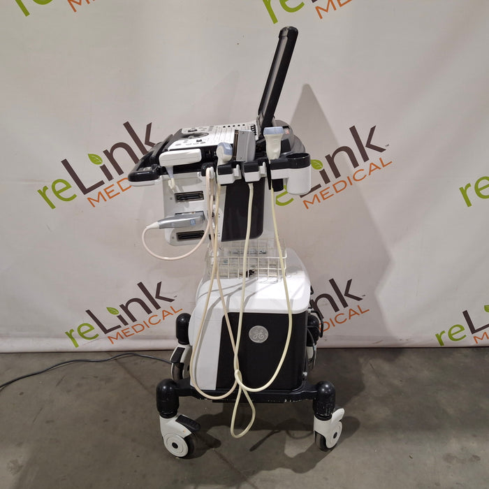 GE Healthcare GE Healthcare Logiq e Advanced Isolation Mobile Docking Cart Ultrasound reLink Medical