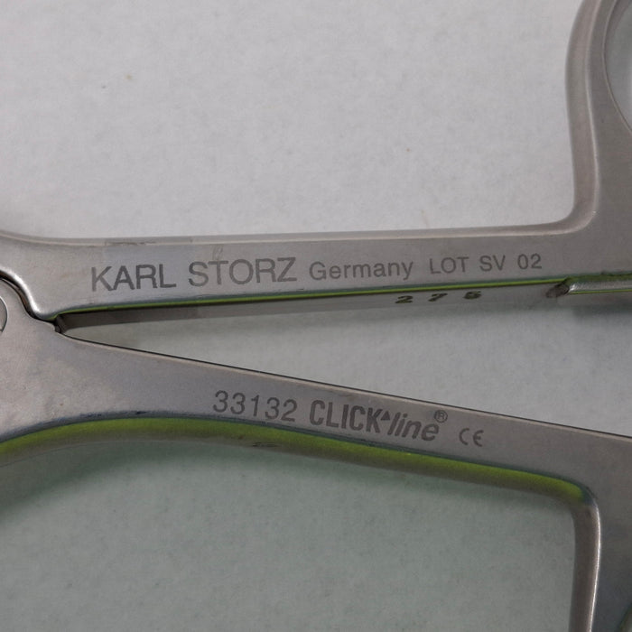 Karl Storz Karl Storz 33132 Clickline Metal Handle with Swing-Away Ratchet Surgical Instruments reLink Medical
