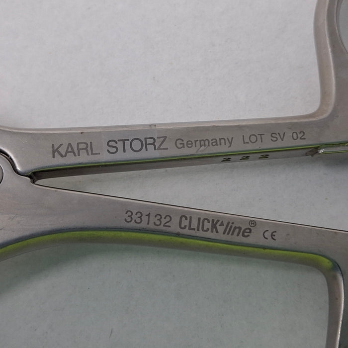 Karl Storz Karl Storz 33132 Clickline Metal Handle with Swing-Away Ratchet Surgical Instruments reLink Medical