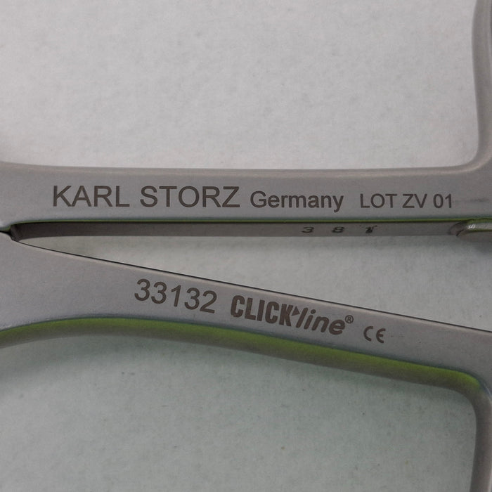 Karl Storz Karl Storz 33132 Clickline Metal Handle with Swing-Away Ratchet Surgical Instruments reLink Medical