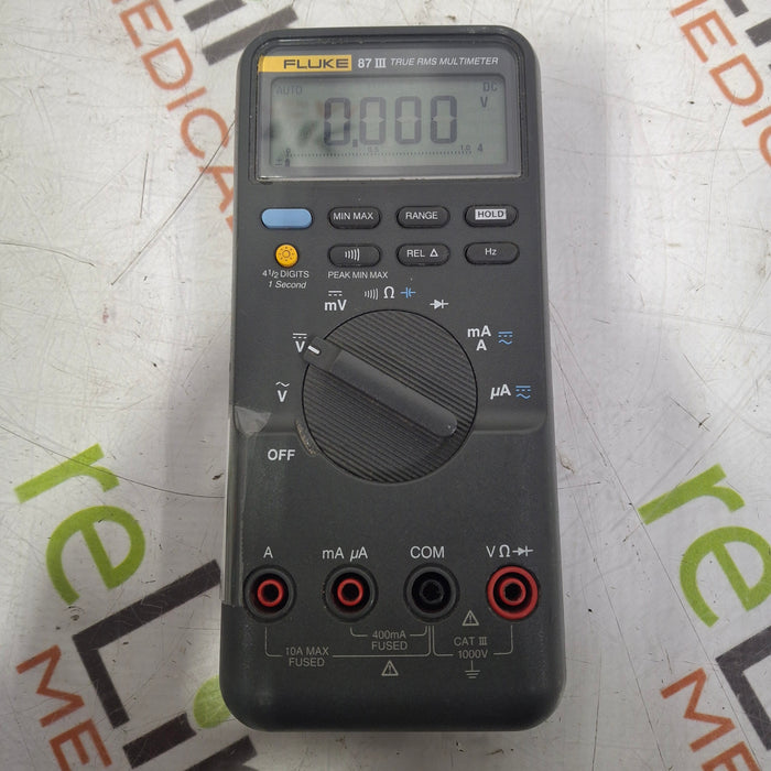Fluke Fluke 87 III Digital Multimeter Test Equipment reLink Medical