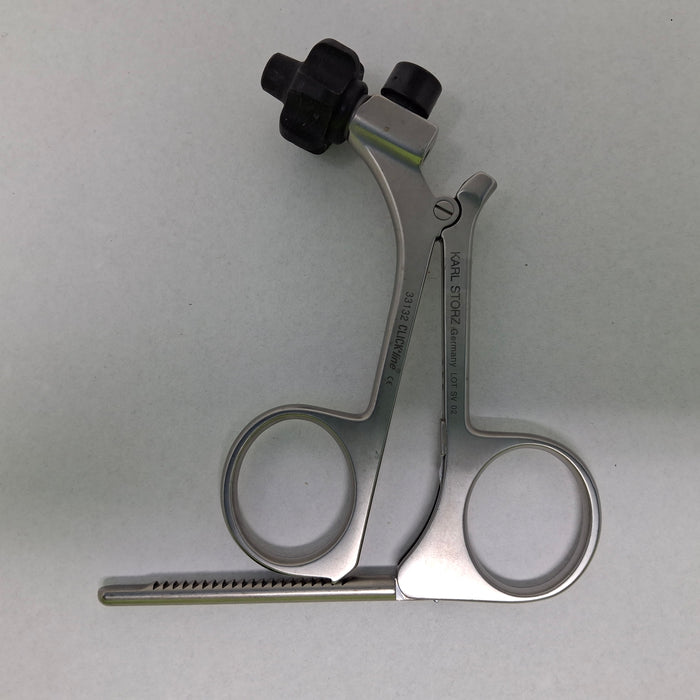 Karl Storz Karl Storz 33132 Clickline Metal Handle with Swing-Away Ratchet Surgical Instruments reLink Medical