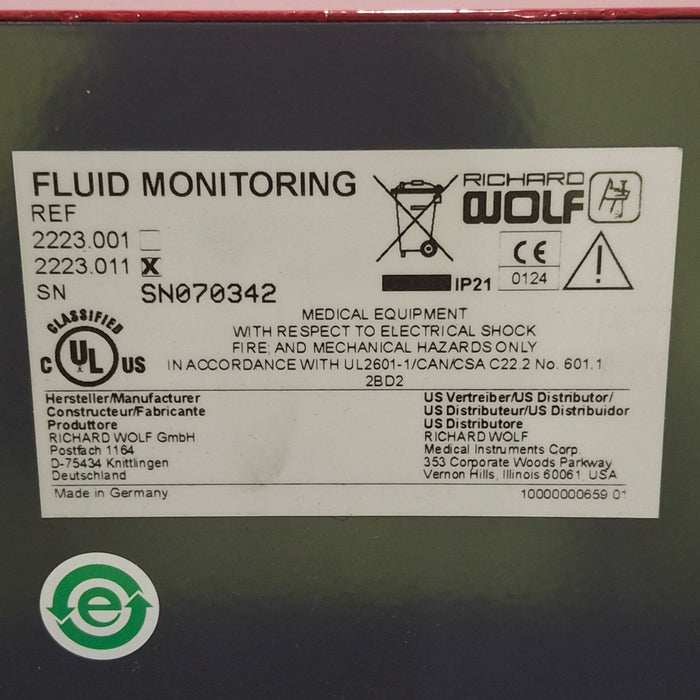 Richard Wolf Richard Wolf 2222.011 Hystero Pump II Fluid System Surgical Equipment reLink Medical