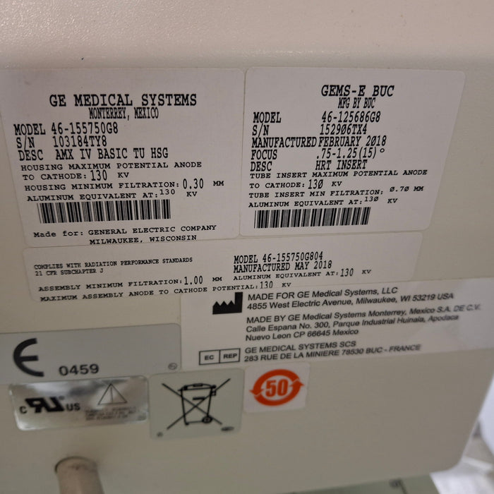 GE Healthcare GE Healthcare Digital AMX 4 Plus Portable X-Ray Unit X-Ray Equipment reLink Medical