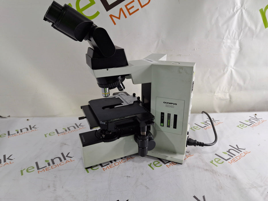Olympus BX40F-4 Binocular Microscope