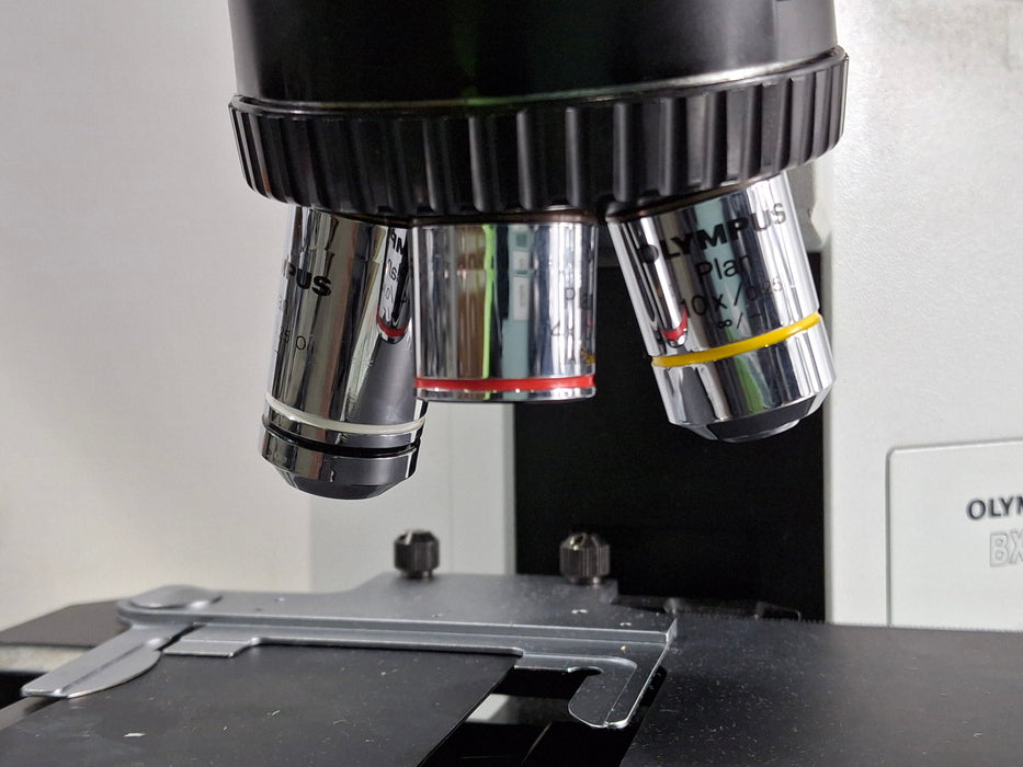 Olympus BX40F-4 Binocular Microscope