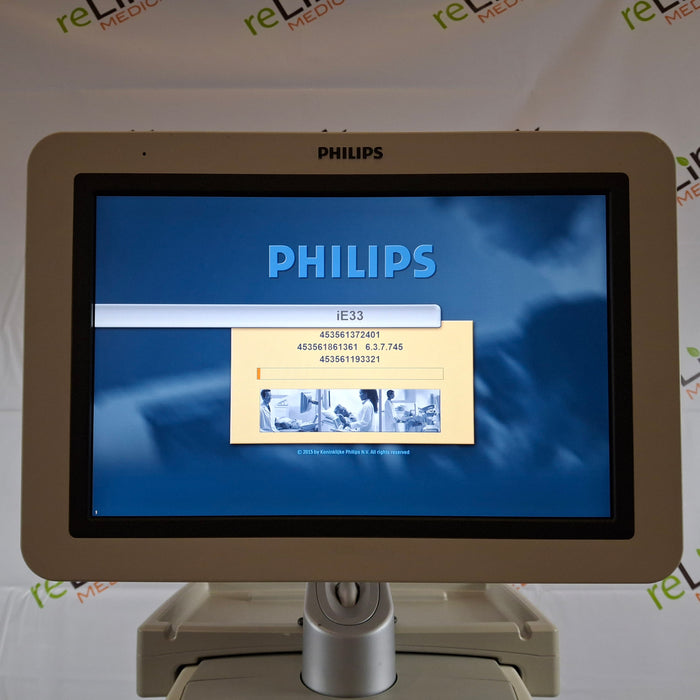 Philips Philips IE33 F-G Cart Ultrasound Ultrasound reLink Medical