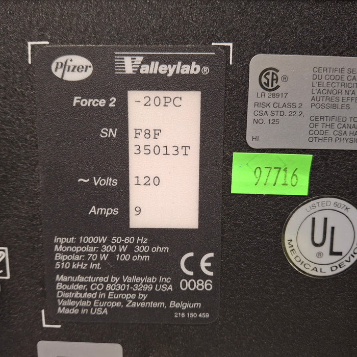 Valleylab Force 2 Electrosurgical Unit