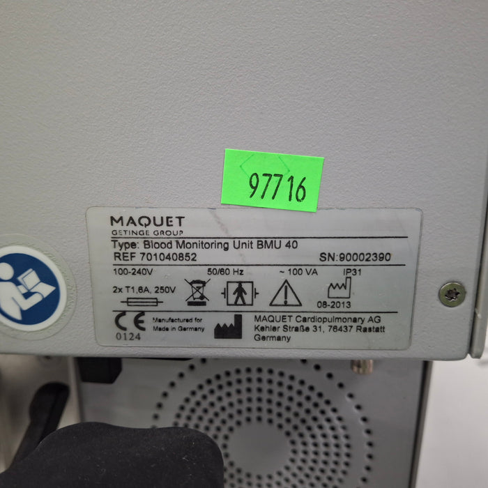 Maquet BMU 40 Blood Monitoring Unit