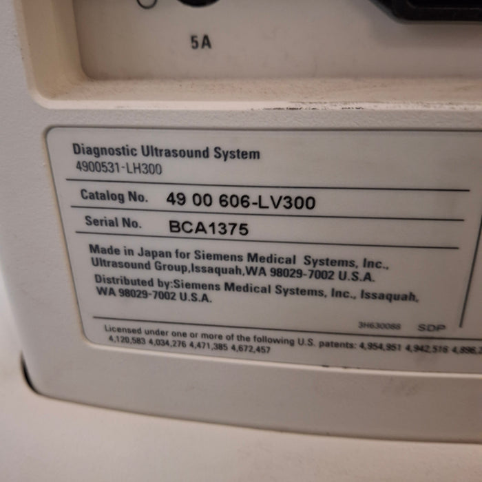 Siemens Siemens Sonoline Prima Ultrasound Ultrasound Probes reLink Medical