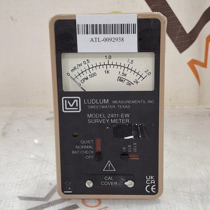 Ludlum Measurements Ludlum Measurements Model 2401-EW Survey Meter Test Equipment reLink Medical