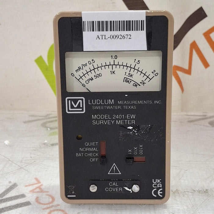 Ludlum Measurements Ludlum Measurements Model 2401-EW Survey Meter Test Equipment reLink Medical
