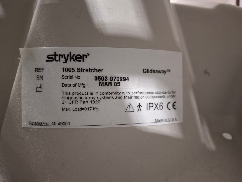 Stryker 1005 Stretcher