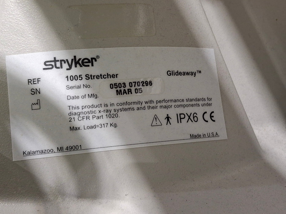 Stryker 1005 Stretcher