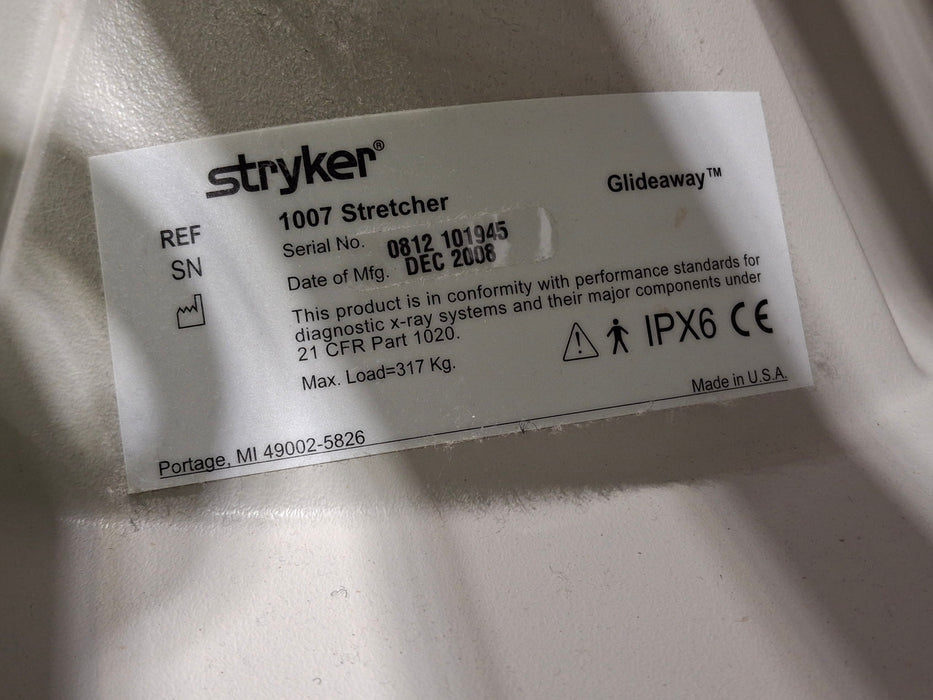 Stryker 1007 Stretcher
