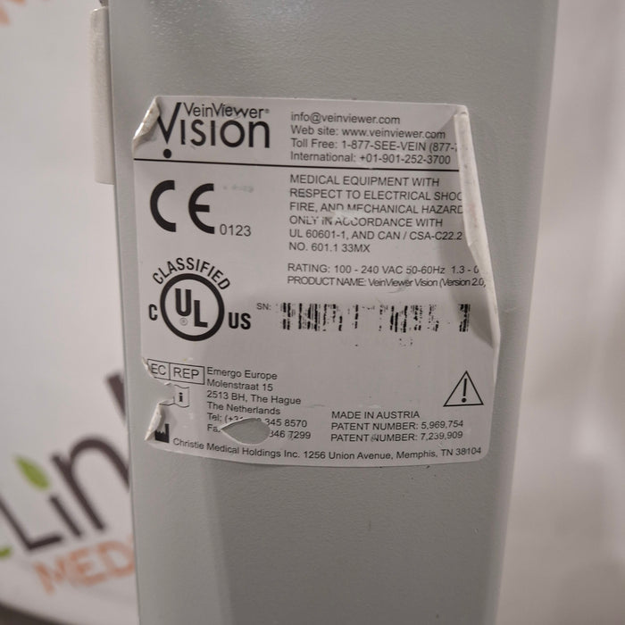 Christie Medical Holdings Christie Medical Holdings Vein Viewer Vision Vein Locator Ultrasound Probes reLink Medical