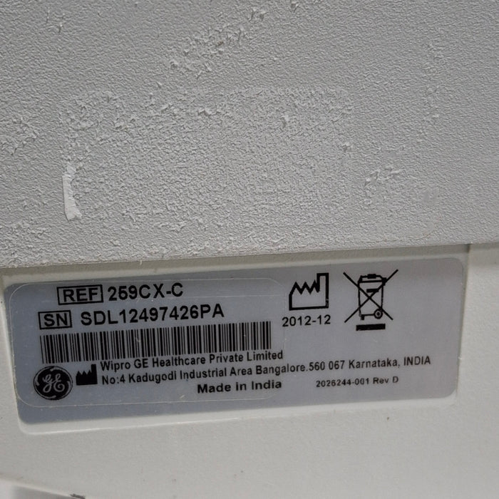 GE Healthcare GE Healthcare Corometrics 250cx Series Model 259cx-c Fetal Monitor Patient Monitors reLink Medical