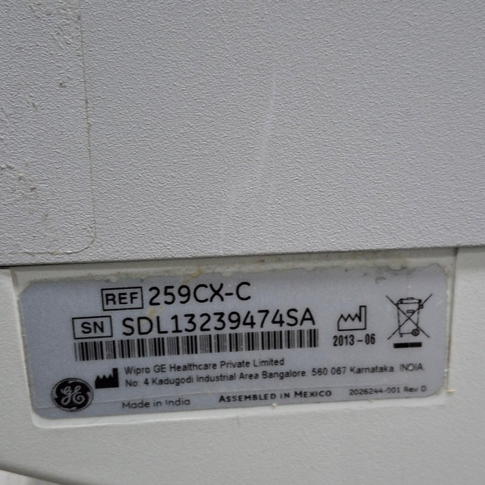 GE Healthcare GE Healthcare Corometrics 250cx Series Model 259cx-c Fetal Monitor Patient Monitors reLink Medical