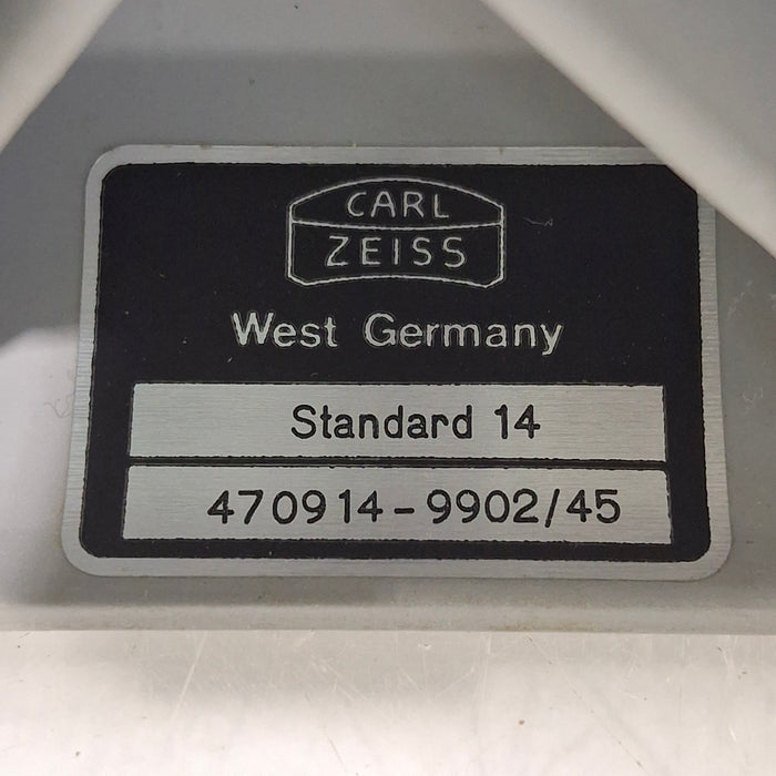 Carl Zeiss Standard 14 Lab Microscope