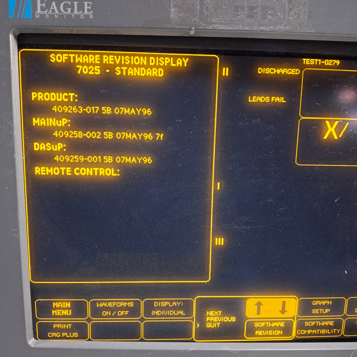 Marquette Eagle Monochrome EL Series 2 Patient Monitor