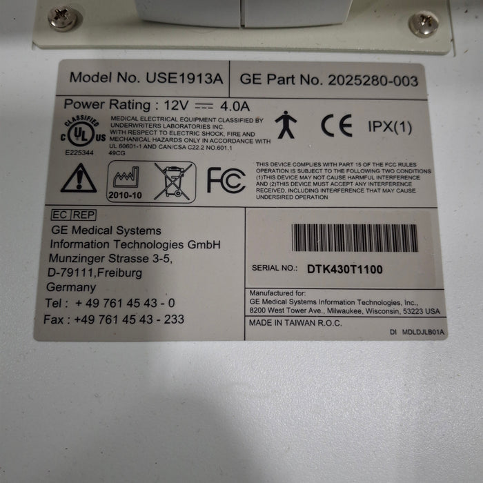 GE Healthcare GE Healthcare CDA19 19" Medical Monitor Patient Monitors reLink Medical