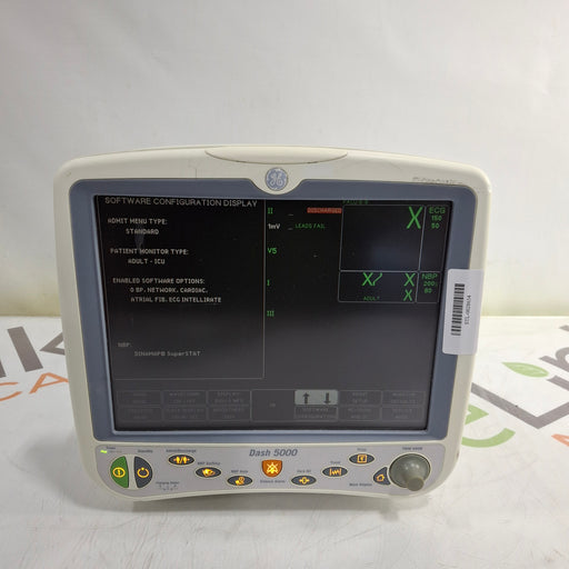GE Healthcare GE Healthcare Dash 5000 - Masimo SpO2 Patient Monitor Patient Monitors reLink Medical