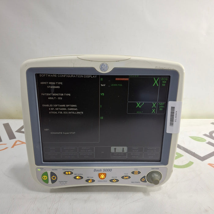 GE Healthcare GE Healthcare Dash 5000 - Masimo SpO2 Patient Monitor Patient Monitors reLink Medical