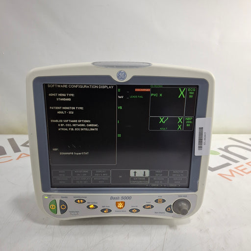 GE Healthcare GE Healthcare Dash 5000 - Masimo SpO2 Patient Monitor Patient Monitors reLink Medical