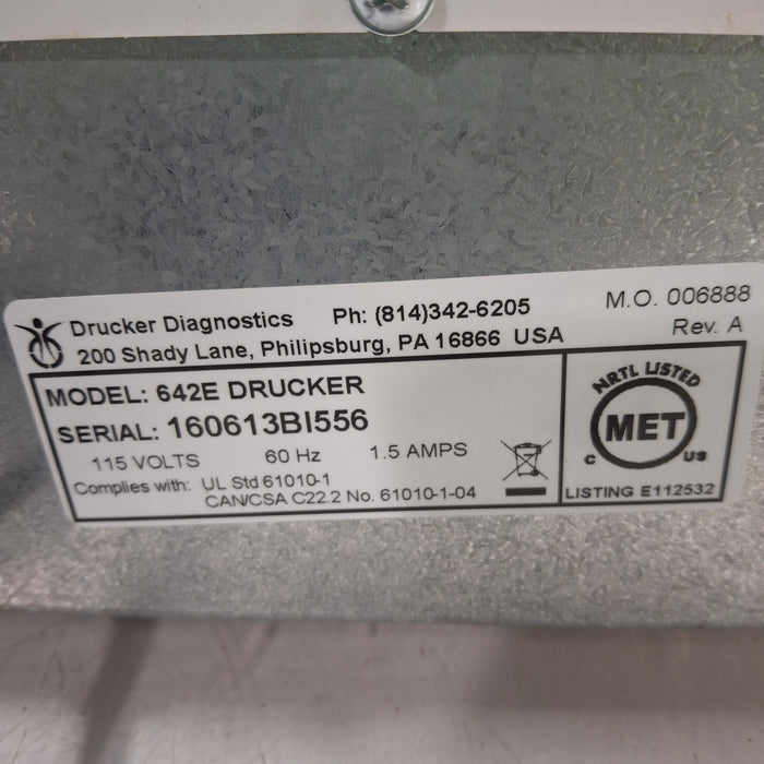 Drucker Diagnostics 642E Centrifuge