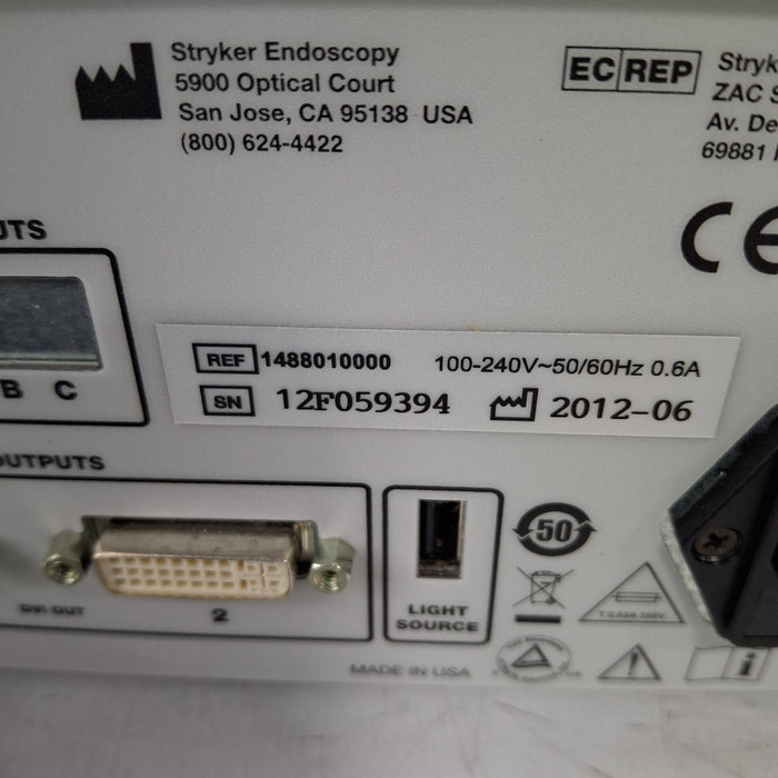 Stryker 1488HD Camera Control Unit
