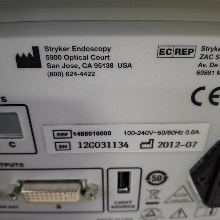 Stryker 1488HD Camera Control Unit
