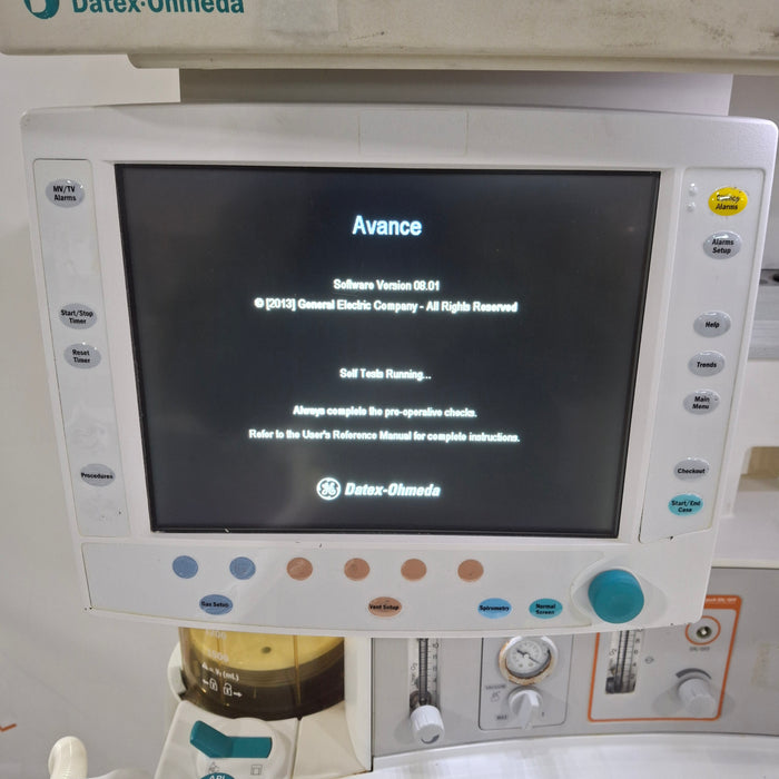 GE Healthcare S/5 Avance Anesthesia System
