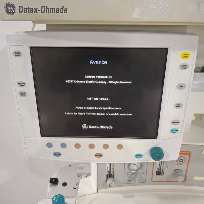 GE Healthcare S/5 Avance Anesthesia System