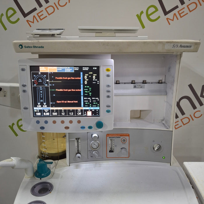 GE Healthcare GE Healthcare S/5 Avance Anesthesia System Anesthesia reLink Medical