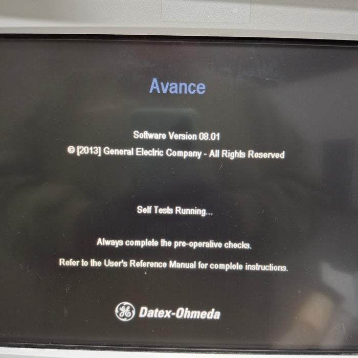 GE Healthcare S/5 Avance Anesthesia System