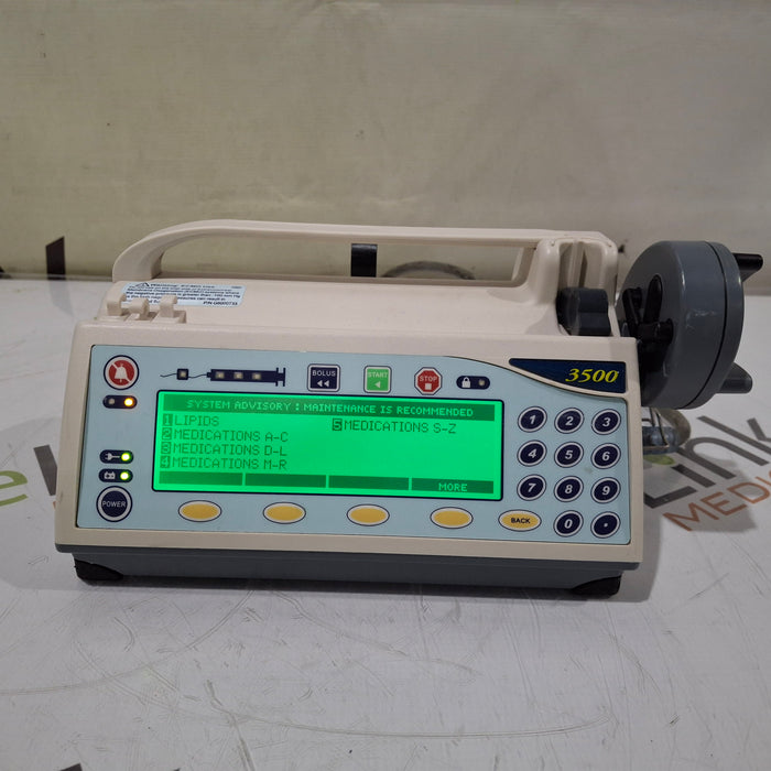 Smiths Medical Medfusion 3500 Syringe Infusion Pump