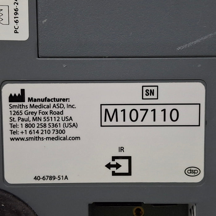 Smiths Medical Medfusion 3500 Syringe Infusion Pump