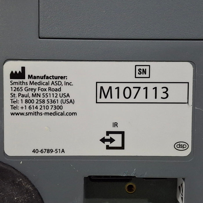 Smiths Medical Medfusion 3500 Syringe Infusion Pump