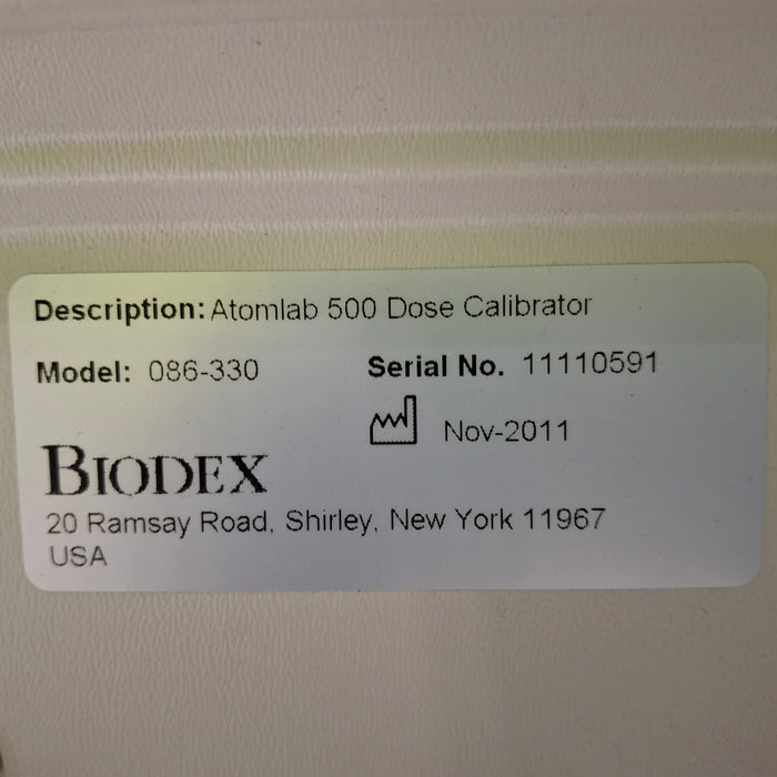 Biodex Atomlab 500 Dose Calibrator